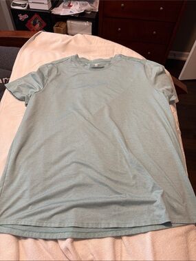 Target Men's Crew Neck T-Shirt in Light Aqua Blue